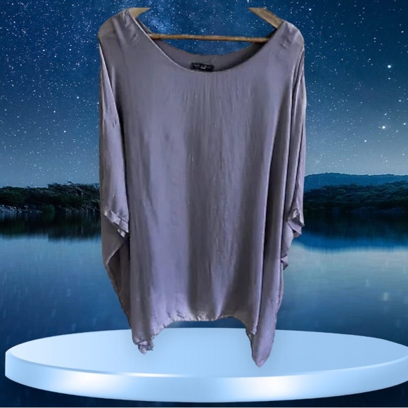 100% Italian Cotton seta viscosesTunic or Dress Made in Italy sizes 4 - Picture 7 of 16